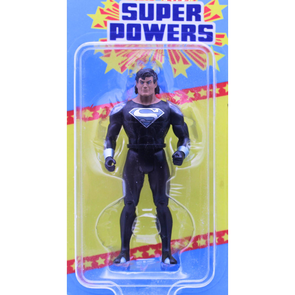DC Super Powers Superman (Black Suit) Actionfigur – McFarlane 2024 – 13 cm